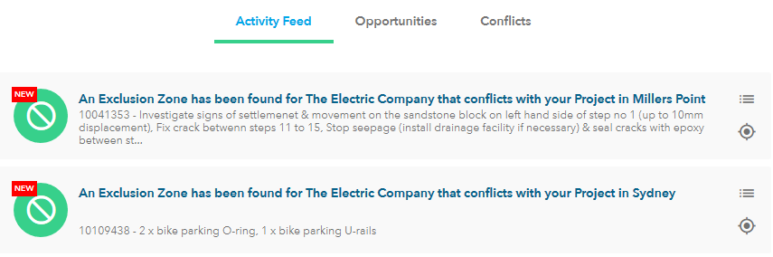 Activity Feed Panel