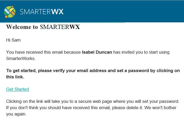 Email Invitation