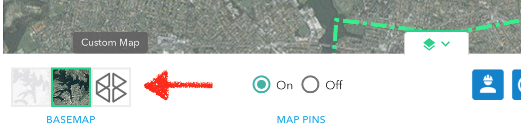 Custom Map Selector