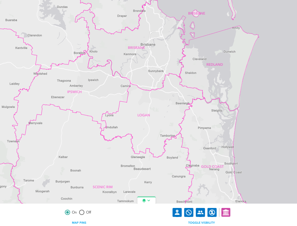 Displaying Local Government Boundaries